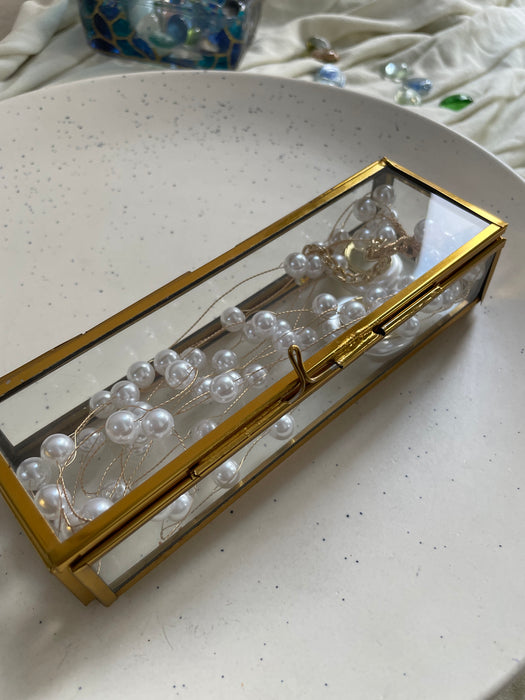 Luxe Glass Box -Rectangle