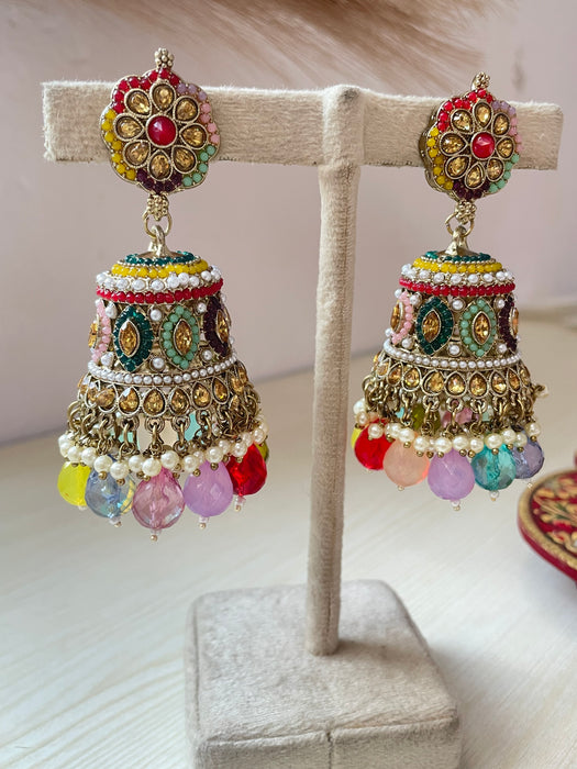 Sukriti Multicolored Jhumka