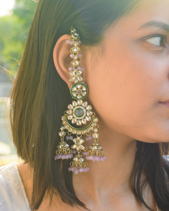 Zoya Kundan Earrings