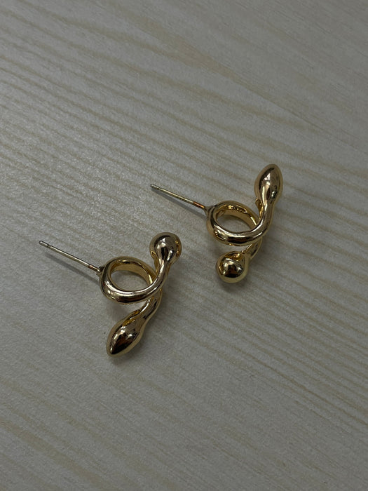 Wave Pod Earrings