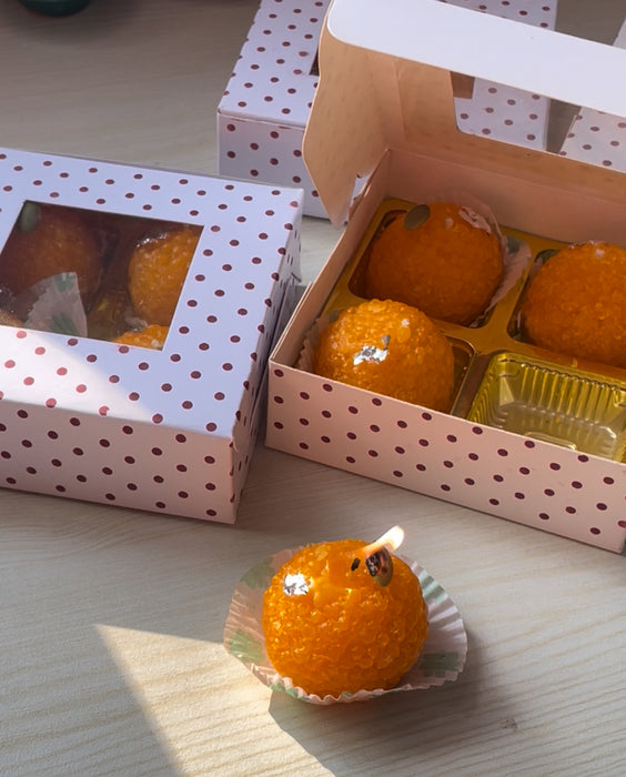 Laddu Gifting Candles Set of 4