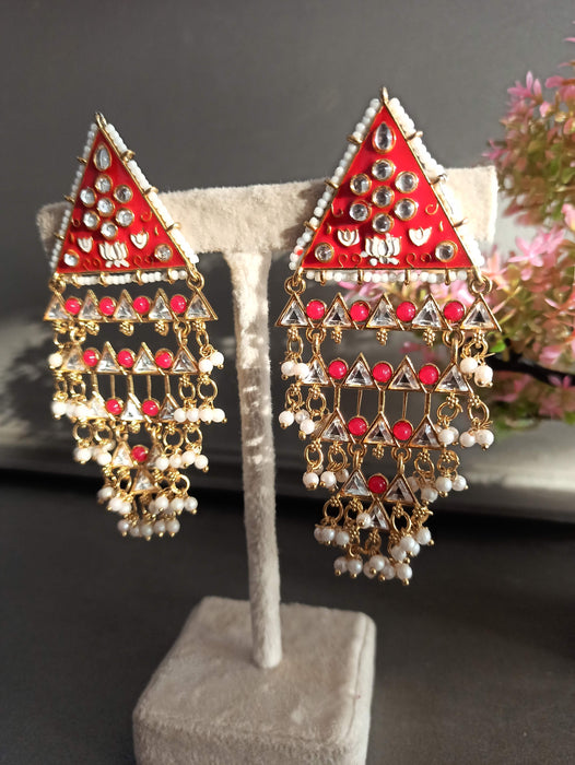 Nainika Kundan Earrings