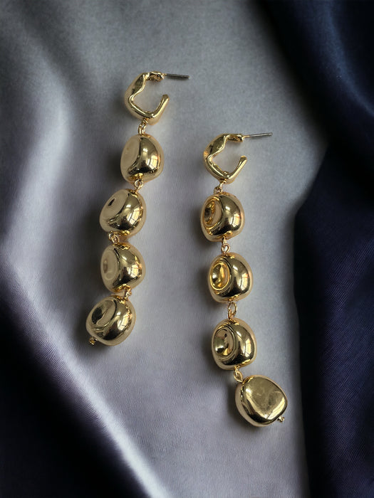 Bold Bronze Dangler Earrings