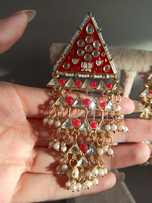 Nainika Kundan Earrings