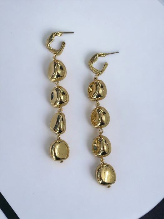 Bold Bronze Dangler Earrings