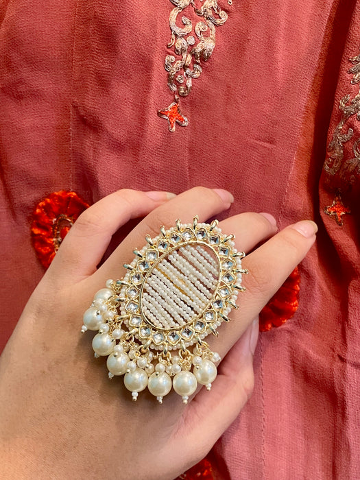 Jyotika Pearl Ring