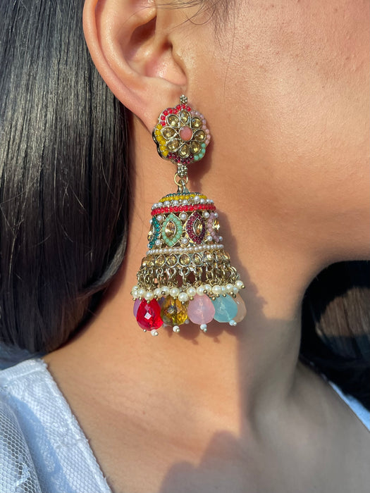 Sukriti Multicolored Jhumka