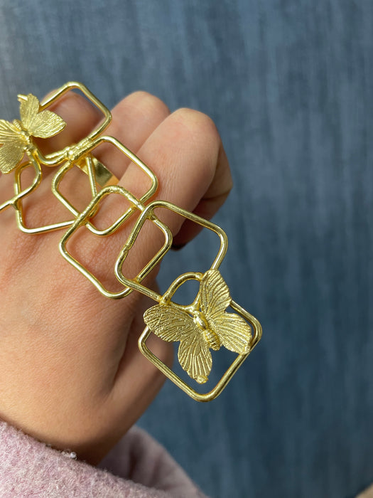 Geometric Butterfly Statement Ring