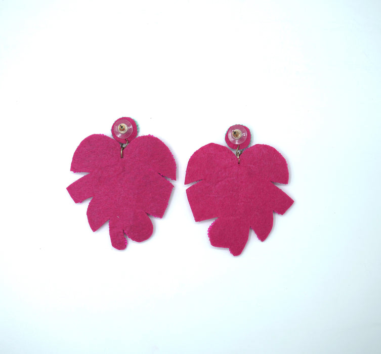 Beachy Leaf Earrings