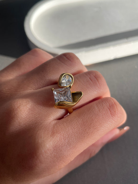 Crystal Serenity Ring