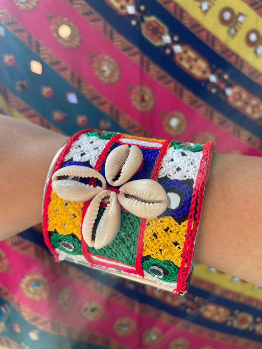 Colorful Mirror Hand Cuff