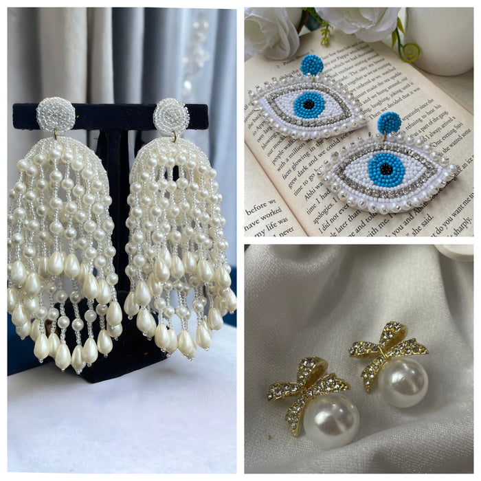 Elegant Drop Earrings Combo