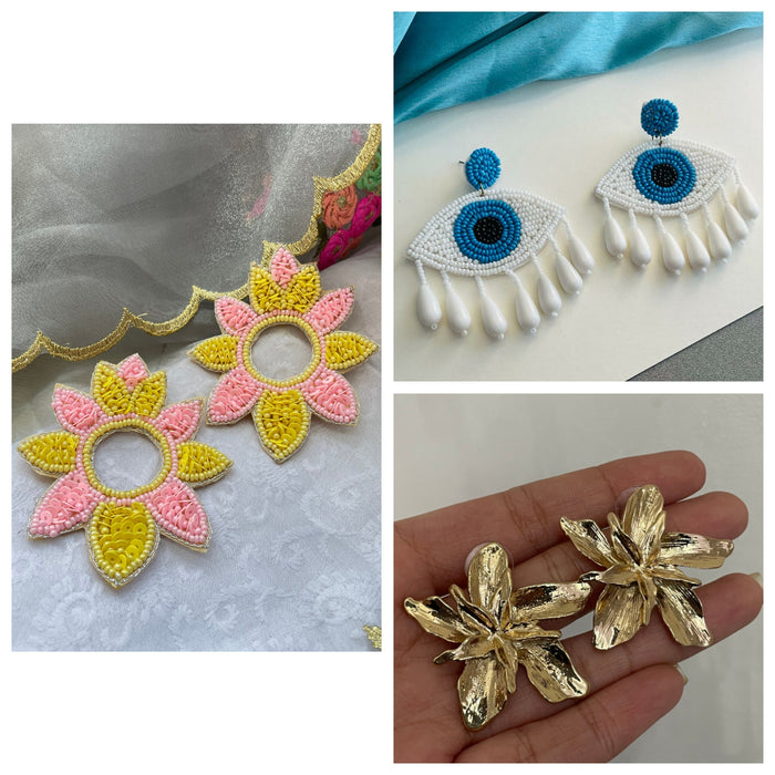 Blooming Beauty Earrings Combo