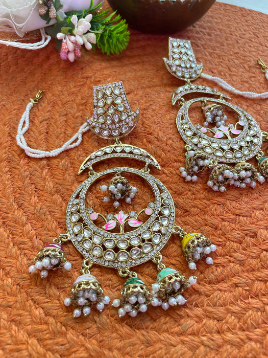 Madhubala Kundan Jhumka