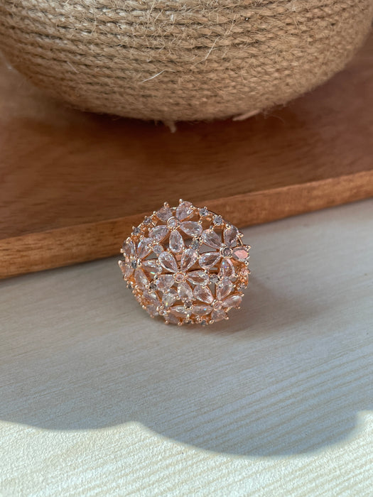 Diamond Bloom AD Ring