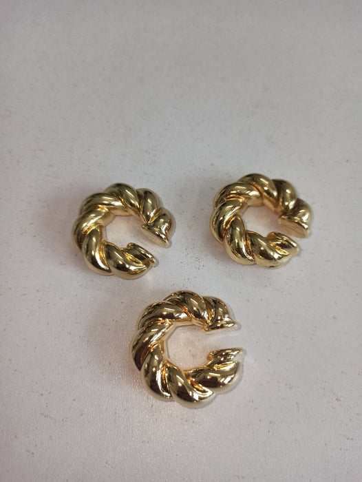 Triple Twisted Chunky Earcuff Combo