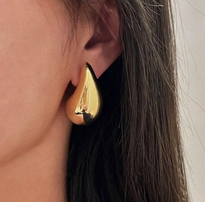 Chunky Gold Earrings