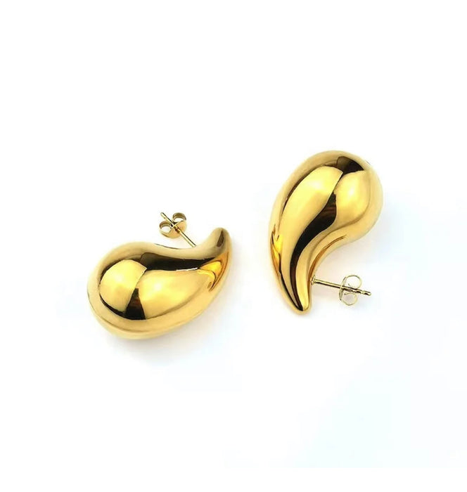 Chunky Gold Earrings