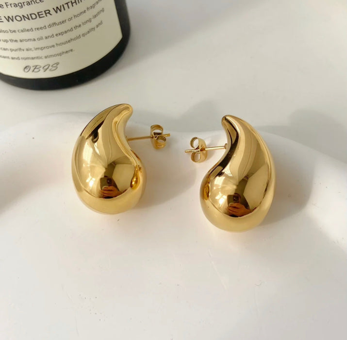 Chunky Gold Earrings