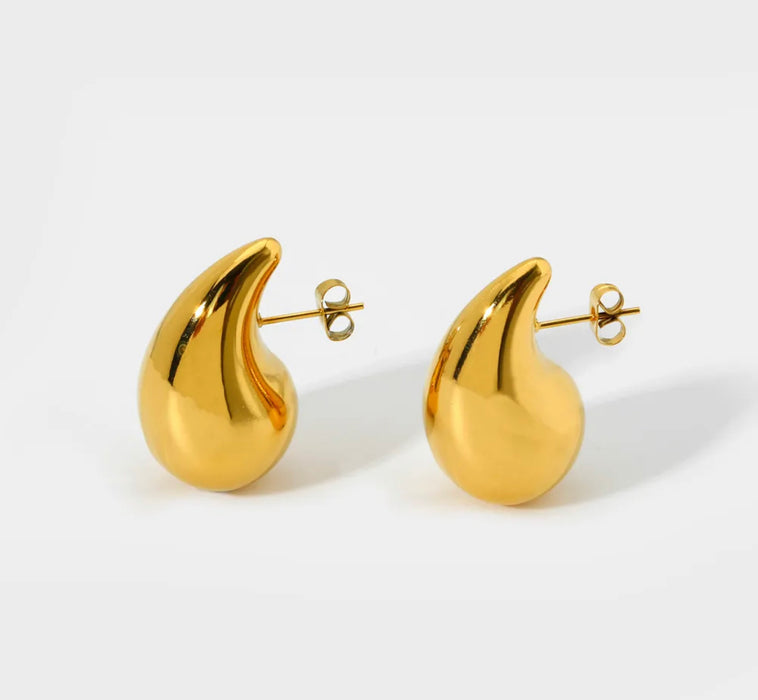 Chunky Gold Earrings