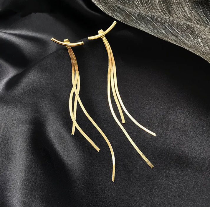 Long Chain Earrings