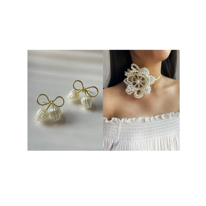 Bloom Pearl Jewelry Combo