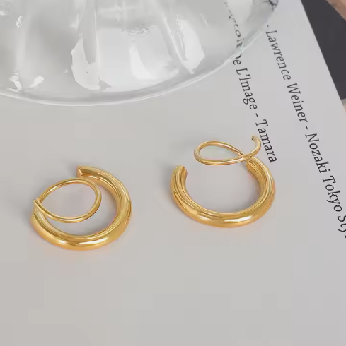 Double Layered Hoops