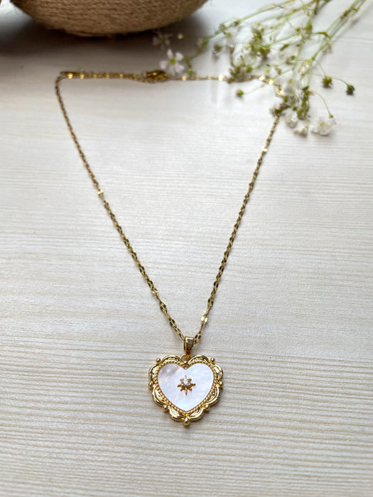 Amelia Heart Necklace