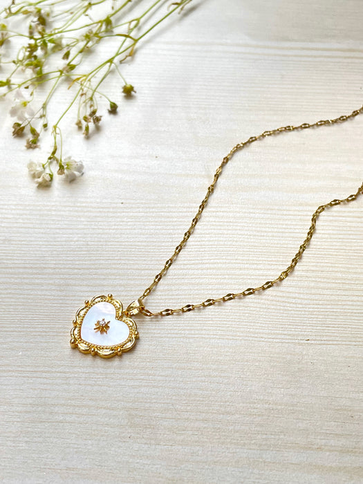 Amelia Heart Necklace