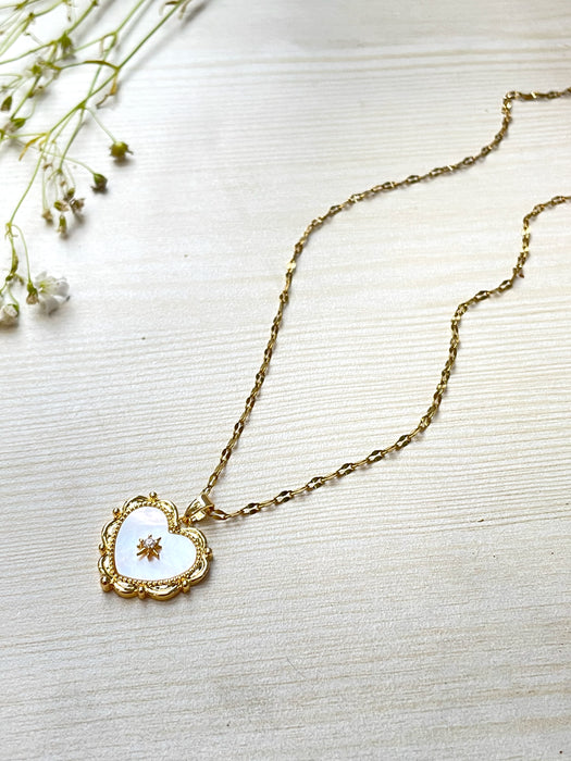 Amelia Heart Necklace