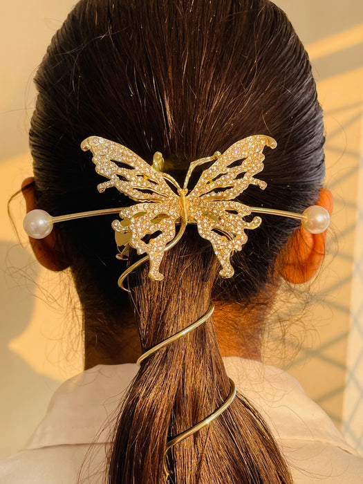 Regal Butterfly Hair Pin