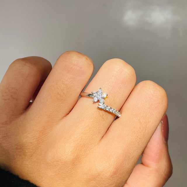 Crystal Bloom Ring