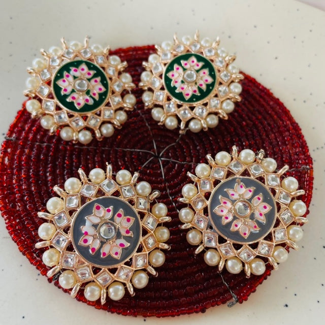 Nitya Kundan Studs