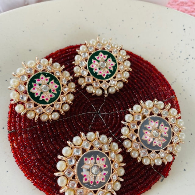 Nitya Kundan Studs