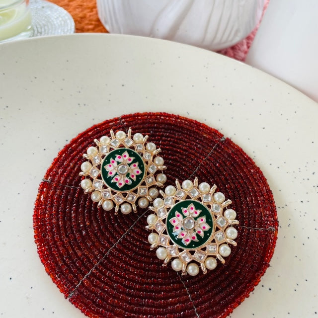 Nitya Kundan Studs