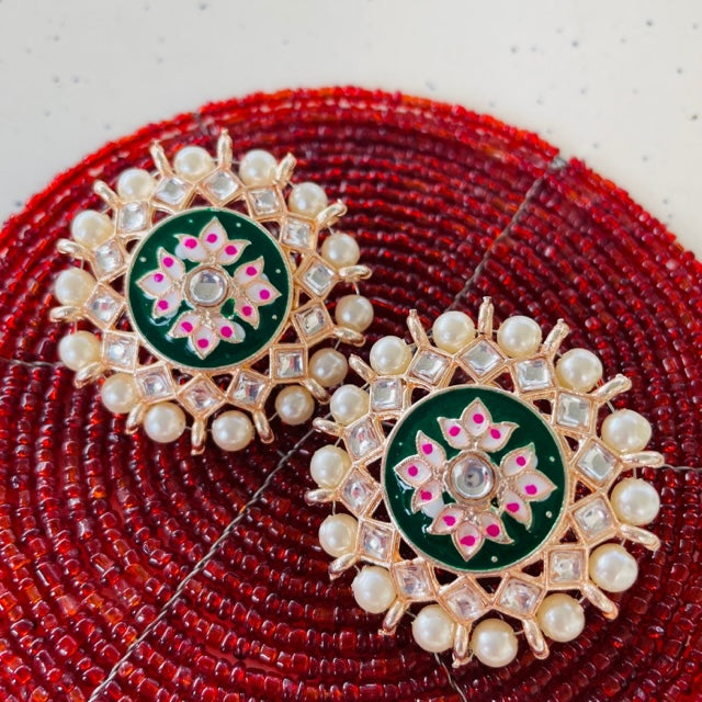 Nitya Kundan Studs