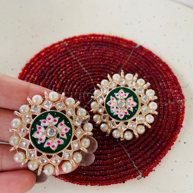 Nitya Kundan Studs