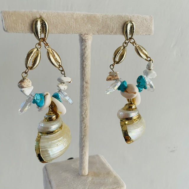 Sea Lagoon Handmade Earrings