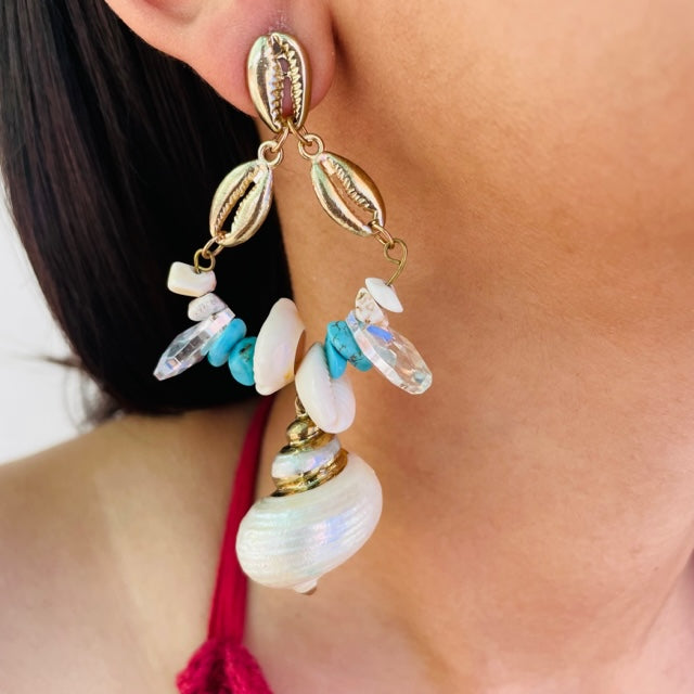 Sea Lagoon Handmade Earrings