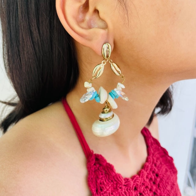 Sea Lagoon Handmade Earrings