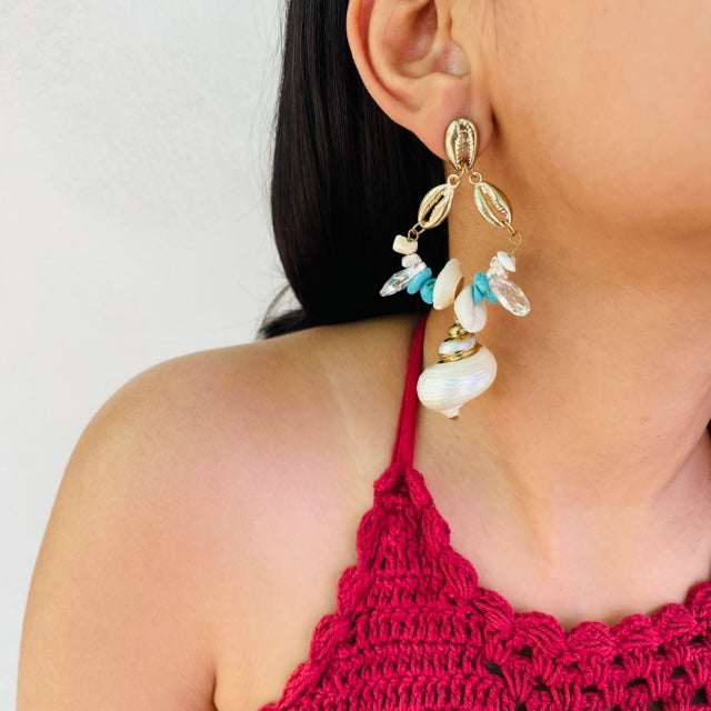 Sea Lagoon Handmade Earrings