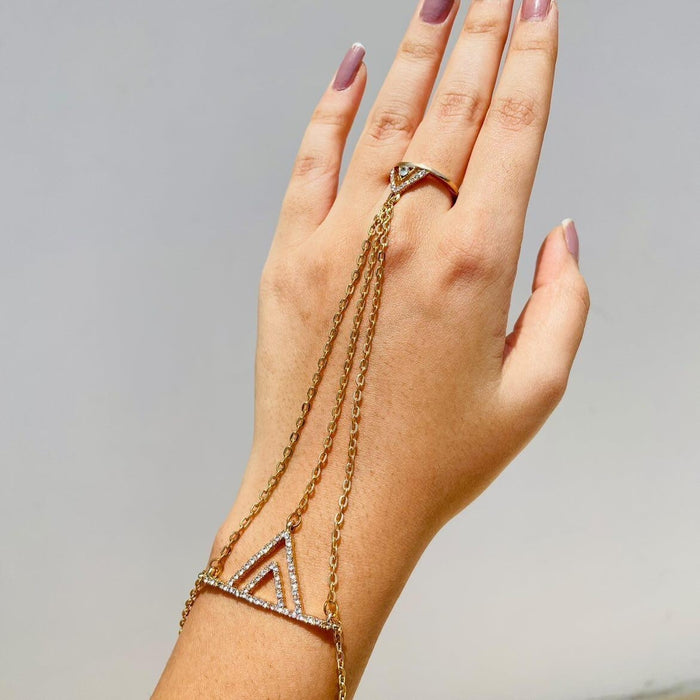 Trio Ring Bracelet