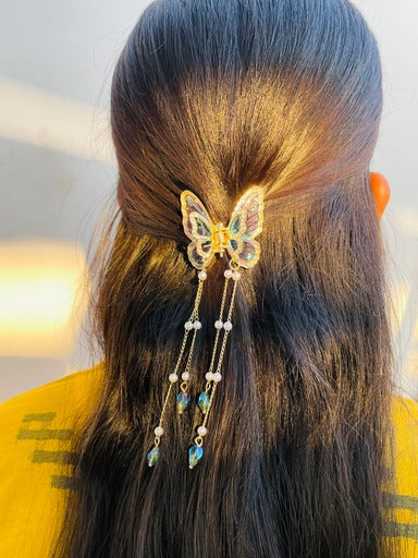 Lush Butterfly Claw Clip