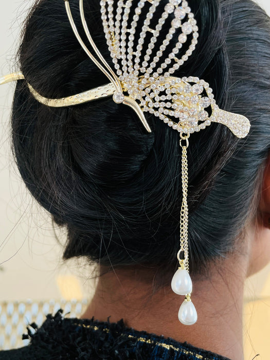 Queenly Butterfly Hair Pin