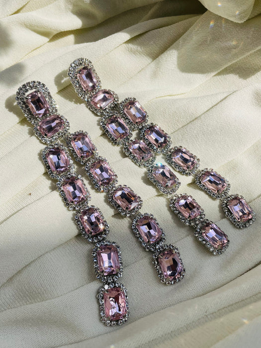 Royal Ruby Drop Earrings