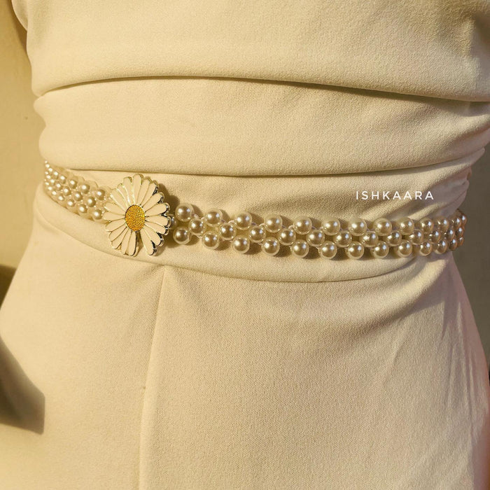 Buy Amaryllis Pearl Belt Chain for Women Online in India